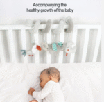 Mbështjellëse e varur nga pelushi spirale rreth karrocës, shtratit dhe autokarrikës - Image 3