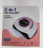 Llambë LED UV për Thonj 168W, Kohëmatësi 10s/30s/60s/99s - Image 5