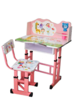 Tavolinë Shkollore për Fëmijë me Karrige - Figura 2