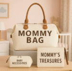 👜 Set Çantë për Nëna 3-në-1 Navy Blue Mommy’s Bags - Figura 5