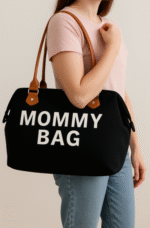 👜 Set Çantë për Nëna 3-në-1 Navy Blue Mommy’s Bags - Figura 2