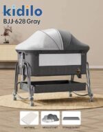 🛏️ DJEP PËR BEBE - PREMIUM KIDILO BJJ-628 (BLACK) - Figura 2