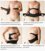 🤰 Momcozy Rrip Mbështetës për Shtatzëni - Belly Band Ergonomik për Barkun dhe Shpinën - Figura 8