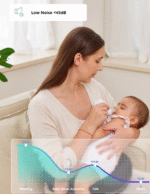 🤍 Momcozy BN02 - Aspirator Nasal për Bebe me Thithje të Fortë & Bateri të Gjatë - Figura 4