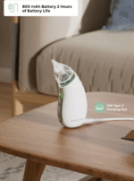 🤍 Momcozy BN02 - Aspirator Nasal për Bebe me Thithje të Fortë & Bateri të Gjatë - Figura 6
