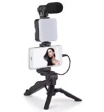 Set profesional për video/streaming me mikrofon