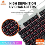 Jeqang Wired Luminous Keyboard & Mouse – Model JK-968 - Image 3