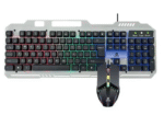 Jeqang Wired Luminous Keyboard & Mouse – Model JK-968 - Image 2