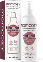 Momcozy Quick Clean Spray - Sprej Natyral për Pastrim të Shpejtë të Pompës së Gjirit dhe Aksesorëve - Figura 3