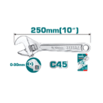 çelës i rregullueshëm profesional TOTAL (10)