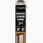 Würth Montageschaum Kombi 2in1 – Shkumë Poliuretani Profesionale për Montim dhe Izolim