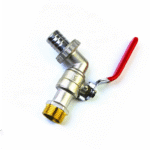 Rubinet metalik me levë1/2