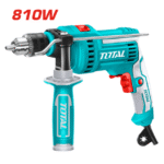 TOTAL Impact Drill 810W  Stërvitje Elektrike me Goditje 13mm për Beton, Dru dhe Metal
