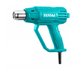 TOTAL Heat Gun 2000W – Pistoletë ajri të nxehtë me dy nivele temperature për heqje boje, tharje dhe ngrohje profesionale
