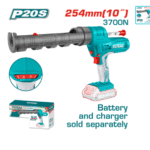 Pistoletë elektrike për silikon dhe ngjitës TOTAL