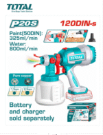 Pistoletë boje TOTAL P20S – 120 DIN-s - Figura 2