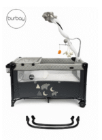 🛏️ Shtrat për Bebe Multifunksional Burbay - Rehati, Siguri & Prakticitet - Figura 2