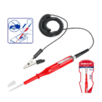 Provë-llambë / testues tensioni për makina 12–24V me kapëse krokodili (EMTOP)