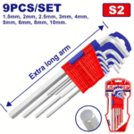 set çelësash imbus  9 copë