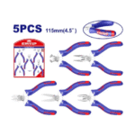 Set 5 copë mini-pinca precize (115mm / 4.5")