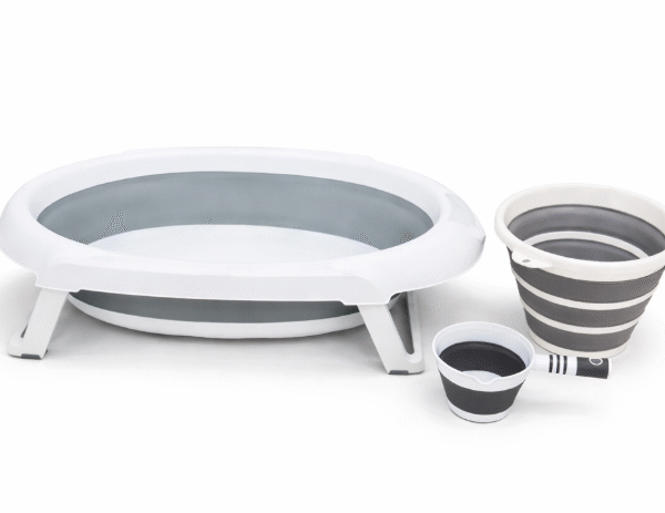 Set Vaskë Paluese 3-në-1 për Bebe (Dizajn palosës)