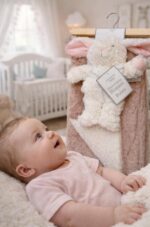 🧸 Batanije për Bebe me Figurë Lepuri - Super e Butë - Figura 4