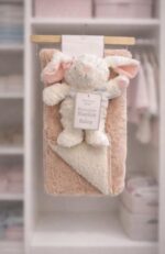 🧸 Batanije për Bebe me Figurë Lepuri - Super e Butë - Figura 3