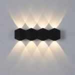 Llampë muri LED dekorative 4 Rreze