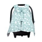 Mbulesë për Autokarrikë Bebesh – Me Fjongo Dekorative 204-92 - Image 2