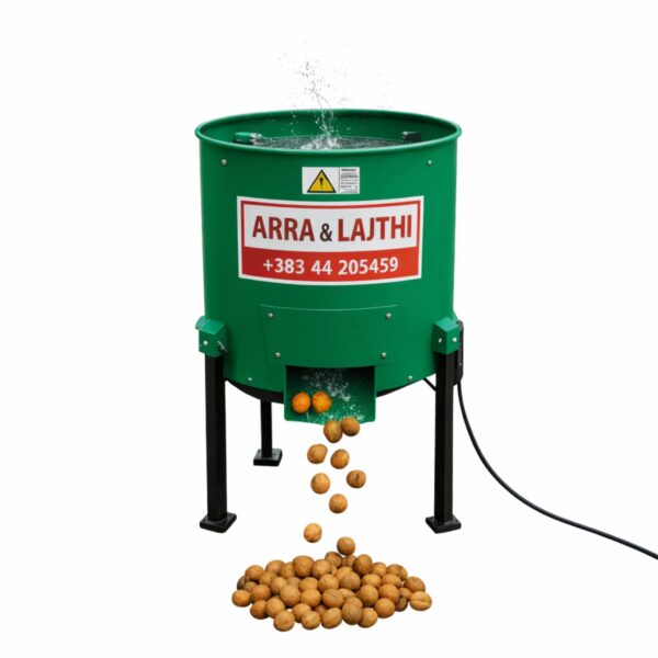 Makineri për Heqjen e Lëvozhgës së Gjelbër të Arrës DCS-30 (30KG / 70L / 0.55KW)