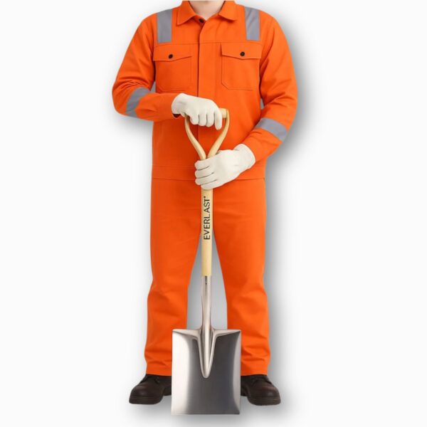 Lopatë Dore Inox me Dorezë Druri – EVERLAST