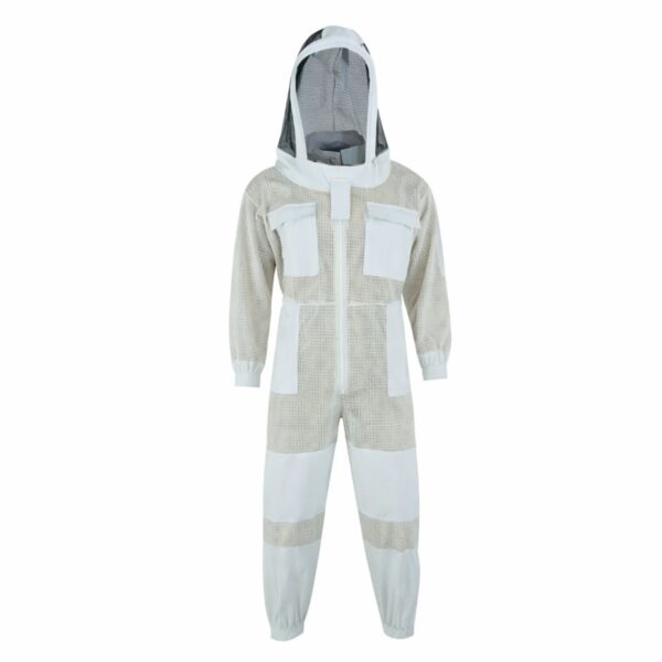 Kostum Bletarie me Rrjetë Ajrosëse dhe Kapuç Mbrojtës