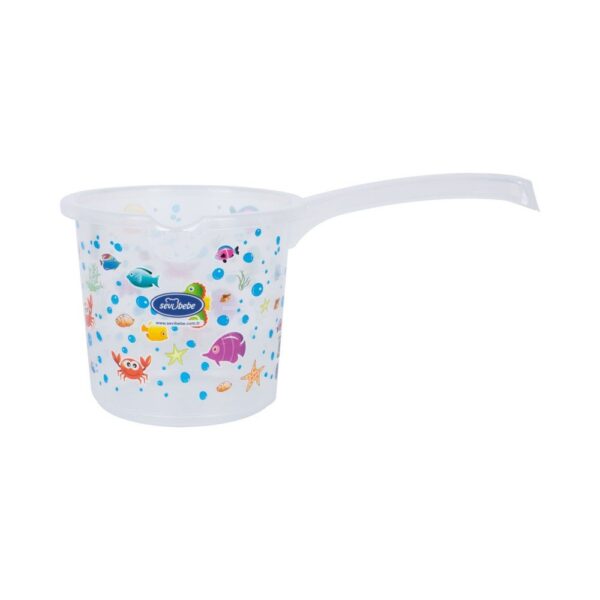 Enë Larjeje për Bebe me Dorezë – Transparente me Desene