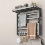 🖤 Varëse Elektrike për Peshqirë me Ngrohje - Smart WiFi | LED Display | 30-70°C