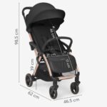 🖤 KikkaBoo® EDEN Autofolding Pushchair - Figura 2