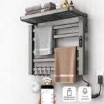 🖤 Varëse Elektrike për Peshqirë me Ngrohje - Smart WiFi | LED Display | 30-70°C - Figura 2