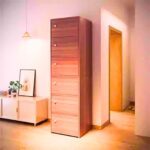 Komodë Vertikale Slim - 6 Sirtarë për Organizim Inteligjent