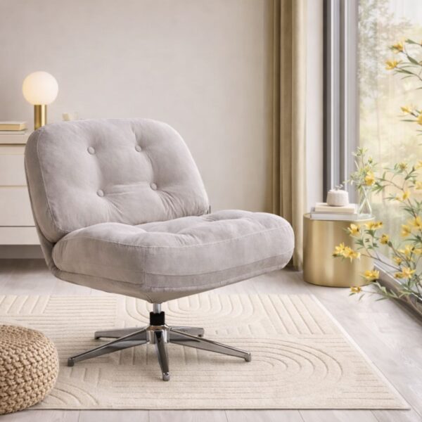 🤍🪑 Karrige Rrotulluese Premium - Komfort & Stil Elegant