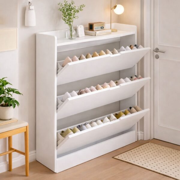 Kabinet i Bardhë për Organizim - Zgjidhje Praktike & Kursim Hapësire 🤍👟