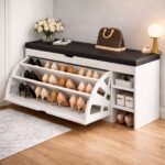 Bankë Moderne me Hapësirë Magazinimi – Komfort & Organizim në Një Mobil 🪑👟✨