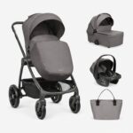 🖤 Set Karroce 3 në 1 KikkaBoo Modena - Travel System me i-SIZE