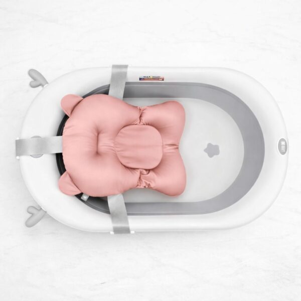 🛁🐻Rrjetë Vaske për Foshnje me Dizajn Ariu - Mbështetëse e Butë Floating (0M+)