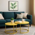 💛 Set Tavolinash Moderne për Ambient Ndenjeje - Freski, Stil & Fleksibilitet ✨