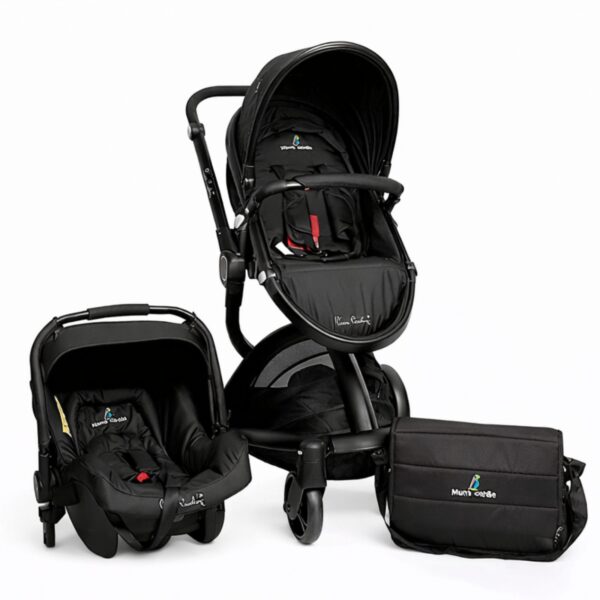 Karrocë 3N1 Pierre Cardin Black