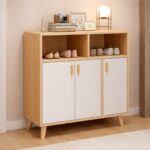 Komodë Moderne për Këpucë - Stil Nordik me Hapësirë Praktike