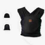 🖤👶 ISLA Black Baby Wrap – Afërsi, Rehati dhe Stil nga Lindja deri në 18 Muaj - Figura 2
