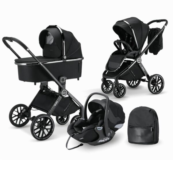 Karrocë Kidilo G100 3në1 Dizajn Modern, Siguri & Rehati Totale