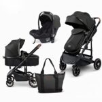 Karrocë Premium Burbay 3-në-1 – Stil Luksoz & Funksionalitet i Plotë