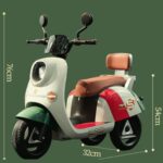 🛵🤩 Motorcycle New Kids Style – VESPA Vintage 6V (Orange Edition) - Figura 2