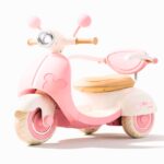 🛵💗 Motorcycle Vintage Kids – Pink Edition 6V 👶✨